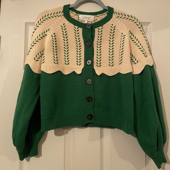 The Great Scallop Sophomore Cardigan 